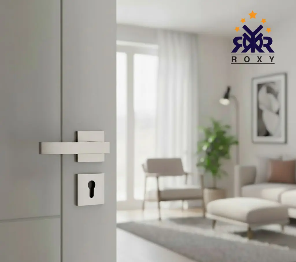 مقبض باب ROXY- مستطيل بتصميم عصري