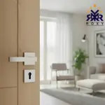 مقبض باب ROXY- مستطيل بتصميم عصري