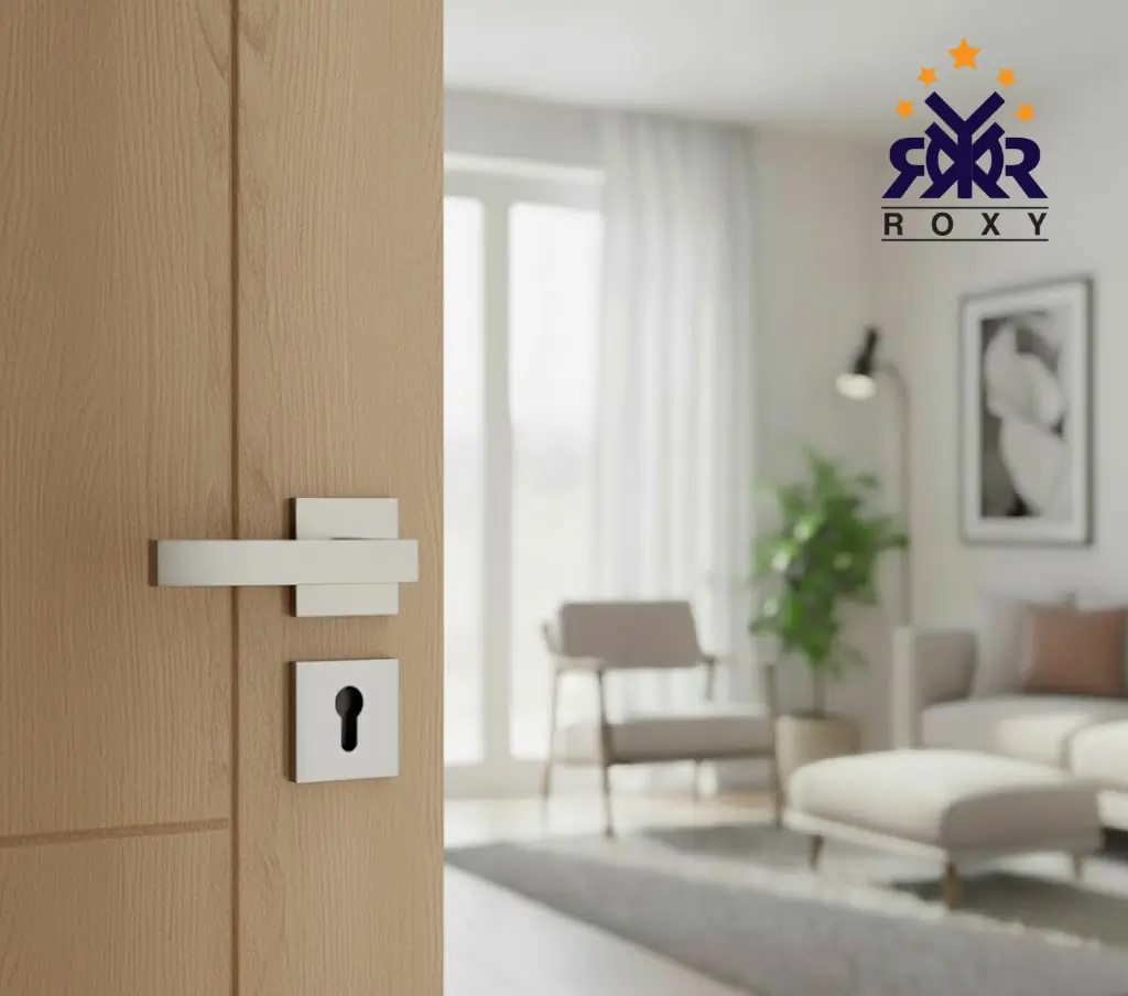 مقبض باب ROXY- مستطيل بتصميم عصري