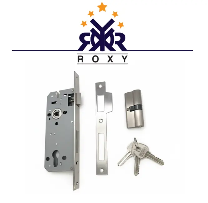 كيلون باب مقاس 45ملم فضي من ROXY ثقيلC85-45