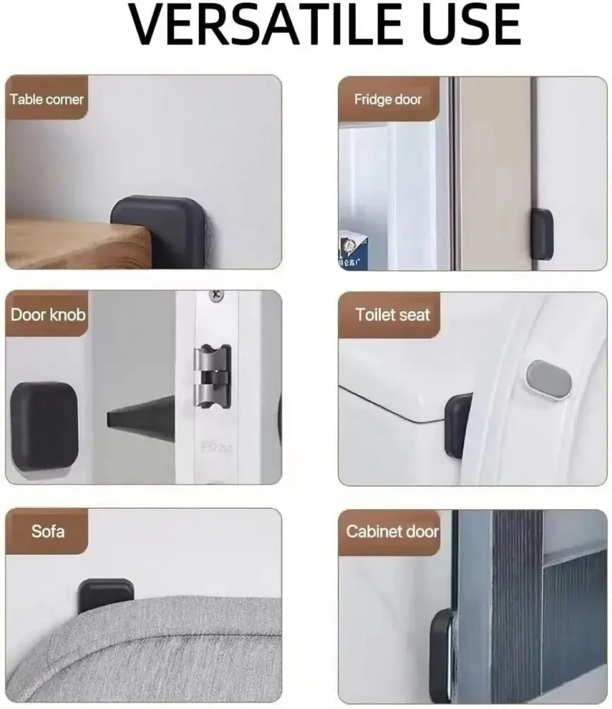 رداد باب جداري مربع على لصق بألوان متعددة – الأمان والأناقة في تصميم واحد