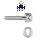 مقبضROXY معدني- بلون مزدوج كروم ونيكل
