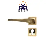 مقبض باب ذهبي فاخر بتصميم منحني أنيق