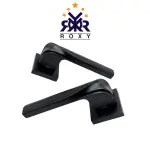 مسكة باب بلون الأسود مطفي بتصميم انسيابي عصري ذات الجودة العالية و السعر المناسب