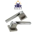 مسكة باب معدني ثنائي اللمعة بتصميم فاخر  وجودة عالية