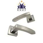 مقبض باب نيكل فاتح بتصميم مستطيل أنيق