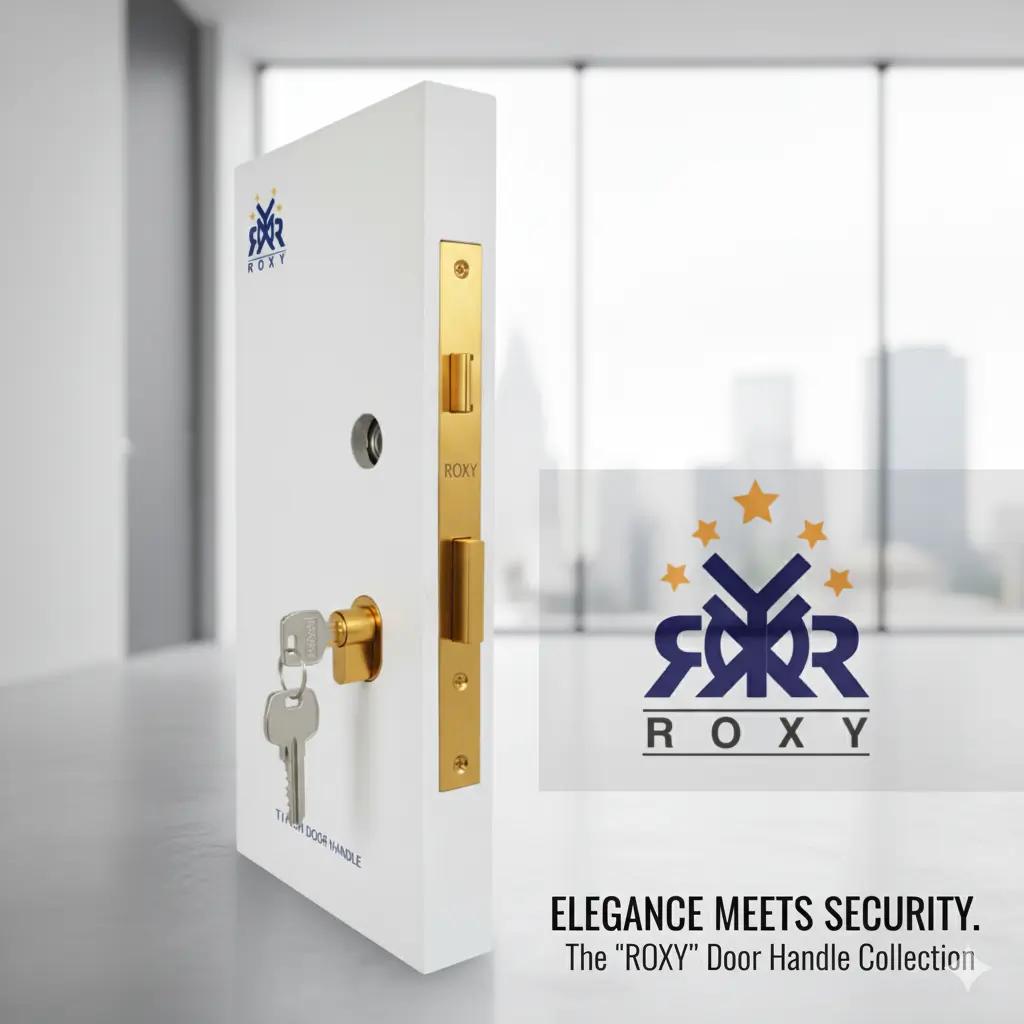 ROXY كيلون باب مقاس  60ملي ذهبي ركسي