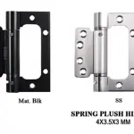مفصلة فراشة ستانلس ستيل مع دفاش 4X3.5X3 2bb