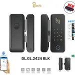 مسكة باب زجاج إلكترونية – DL.GL.2424 BLK