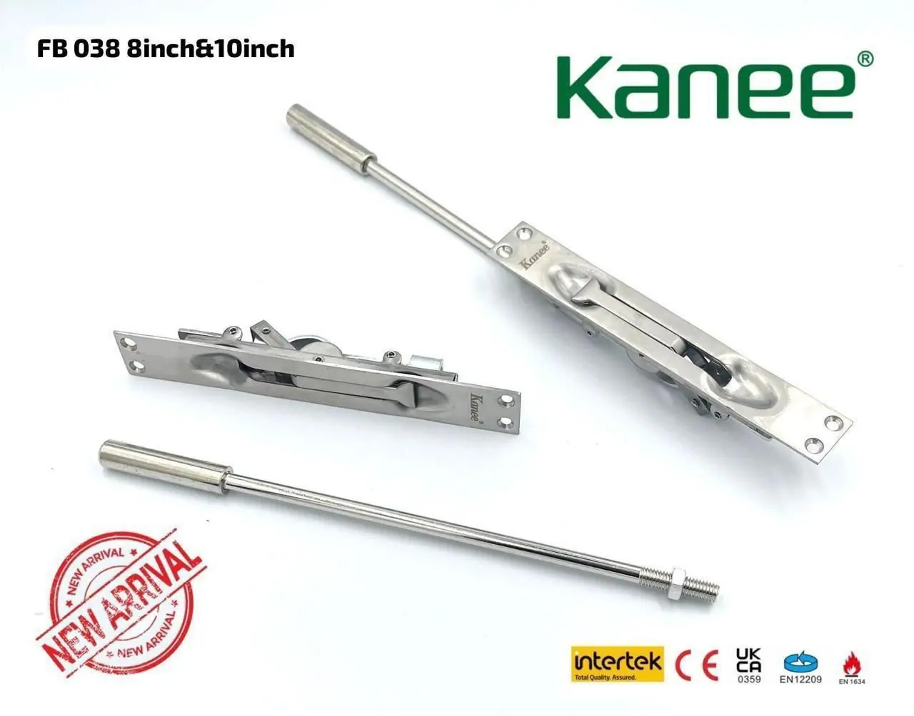 قفل إسبانيوليت مخفي – KANEE FB 038  مقاس 8 إنش & 10 إنش – NEW ARRIVAL