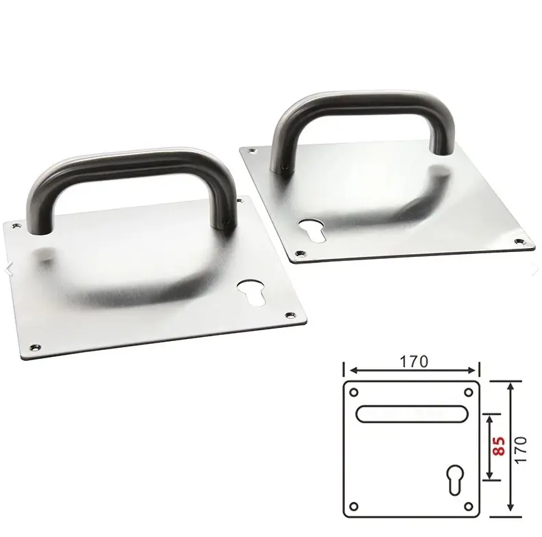 مقبض باب مربع استيل