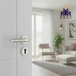 مقبضROXY معدني- بلون مزدوج كروم ونيكل