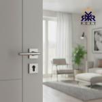 Modern Satin Nickel Door Handle