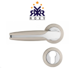 Dual-Finish Modern Door Handle