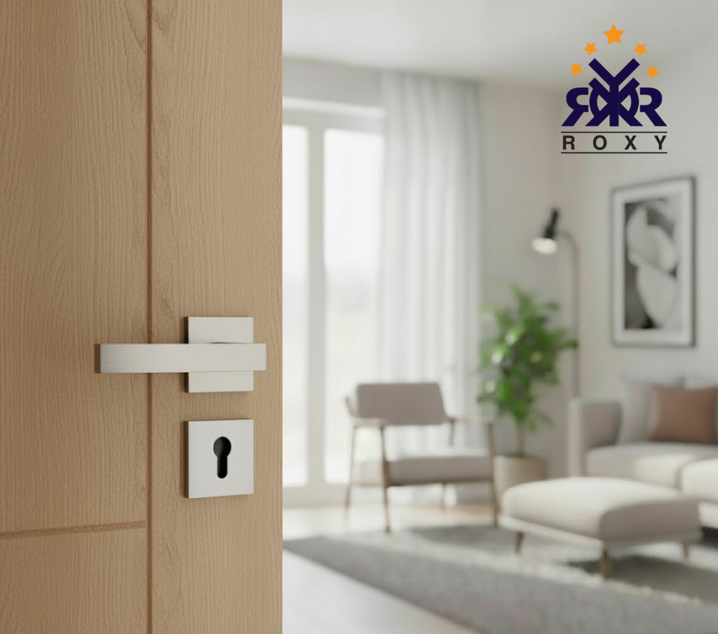 مقبض باب ROXY- مستطيل بتصميم عصري