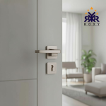 Slim Silver Door Handle
