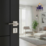 Elegant Curved Metal Door Handle