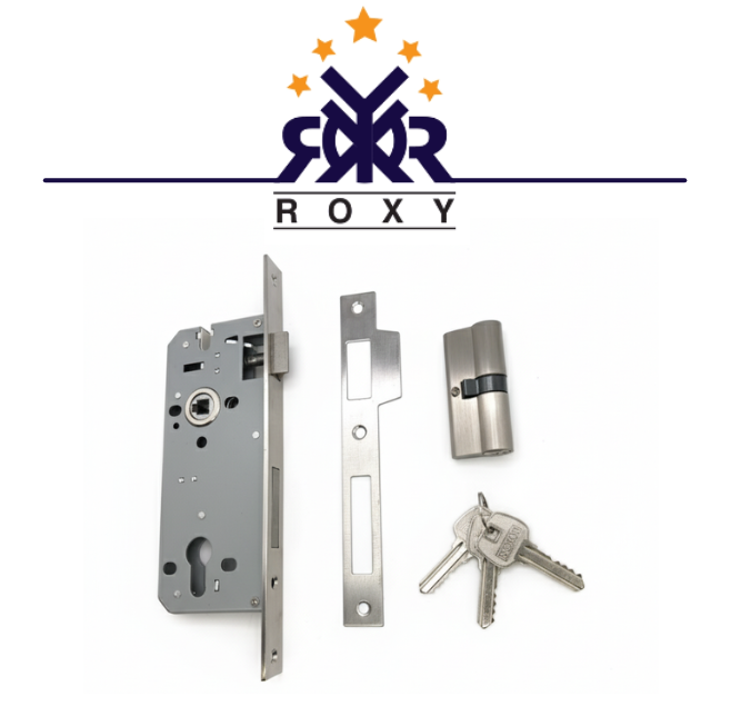 كيلون باب مقاس 45ملم فضي من ROXY ثقيلC85-45