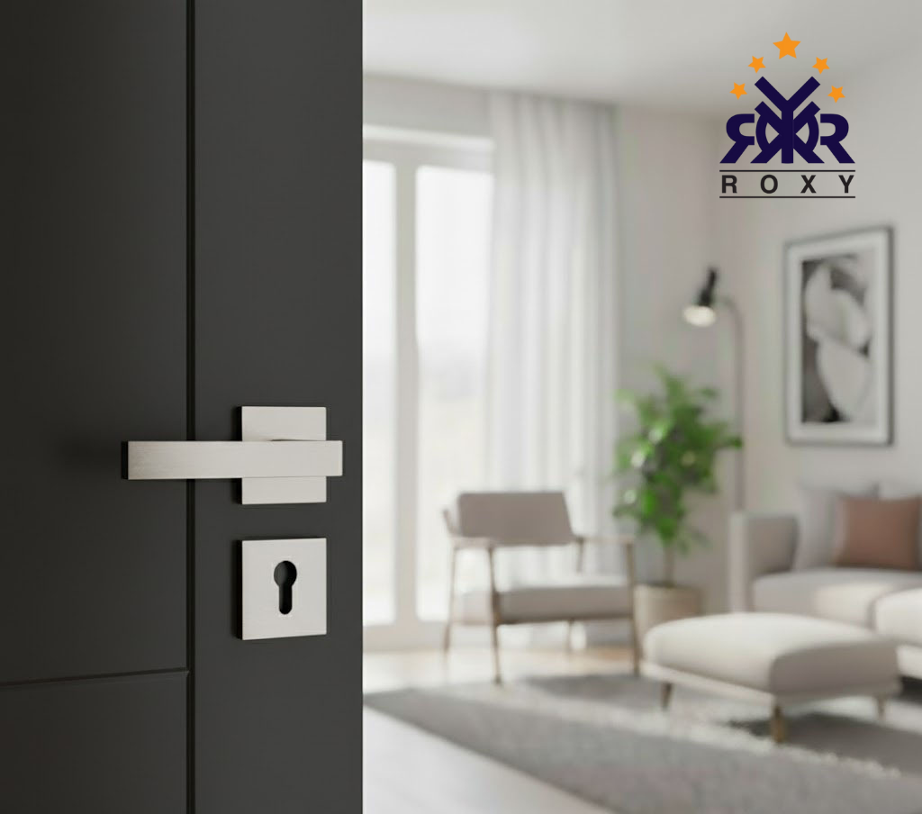 مقبض باب ROXY- مستطيل بتصميم عصري