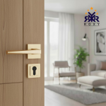 Luxury Matte Gold Linear Door Handle 3