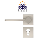 ROXY Door Handle – Elegant Silver Design