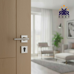 Modern Satin Nickel Door Handle