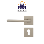 مسكة باب نيكل ساتان بتصميم مستقيم عصري