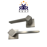 ROXY Door Handle – Elegant Silver Design