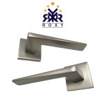 Modern Satin Nickel Door Handle