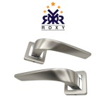 Elegant Curved Metal Door Handle