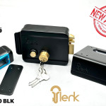 قفل كهربائي خارجي ERL-2410 BLK - اللون - اسود مطفي