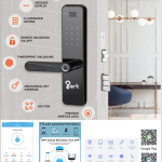 Jlerk Smart Home Lock – Premium WiFi Fingerprint Door Lock