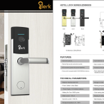 قفل فندقي ذكي – سلسلة DL.HM1.2440 من Jlerk