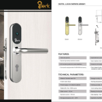 قفل فندقي ذكي Jlerk ZZ8031 – أعلى مستوى من الأمان وإدارة الدخول